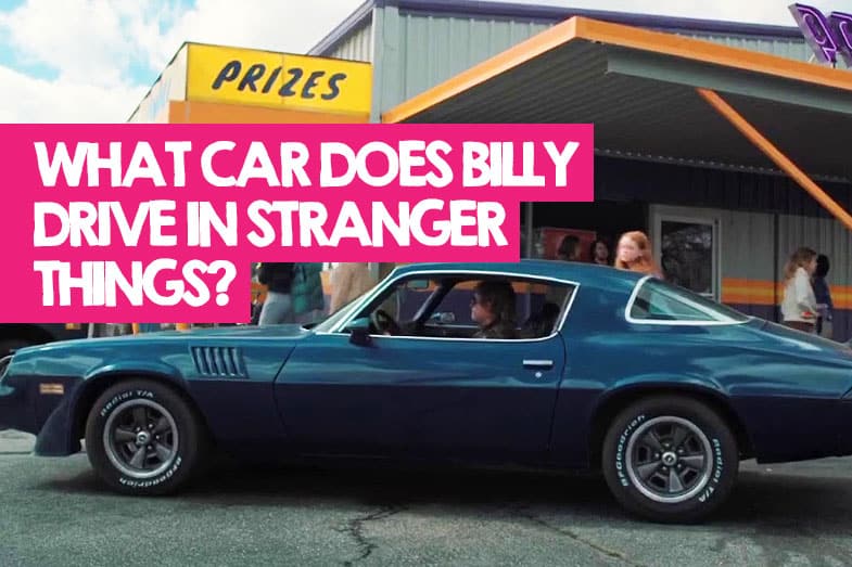 what car does billy drive in stranger things